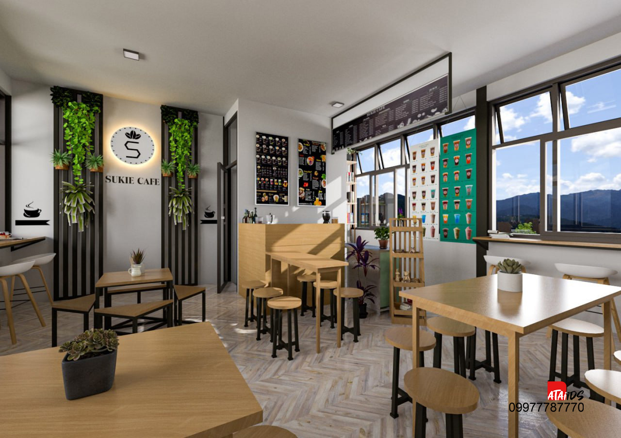 Coffee Shop with Stunning Interior Design